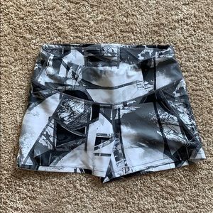 Spandex exercise shorts